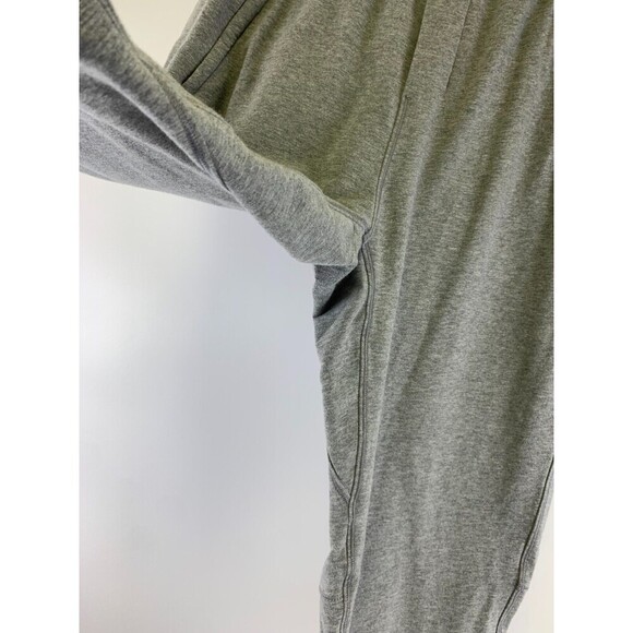 Lululemon Cross Cut Jogger Sweatpants Heathered Medium Gray Drawstring Men Small - Picture 8 of 16